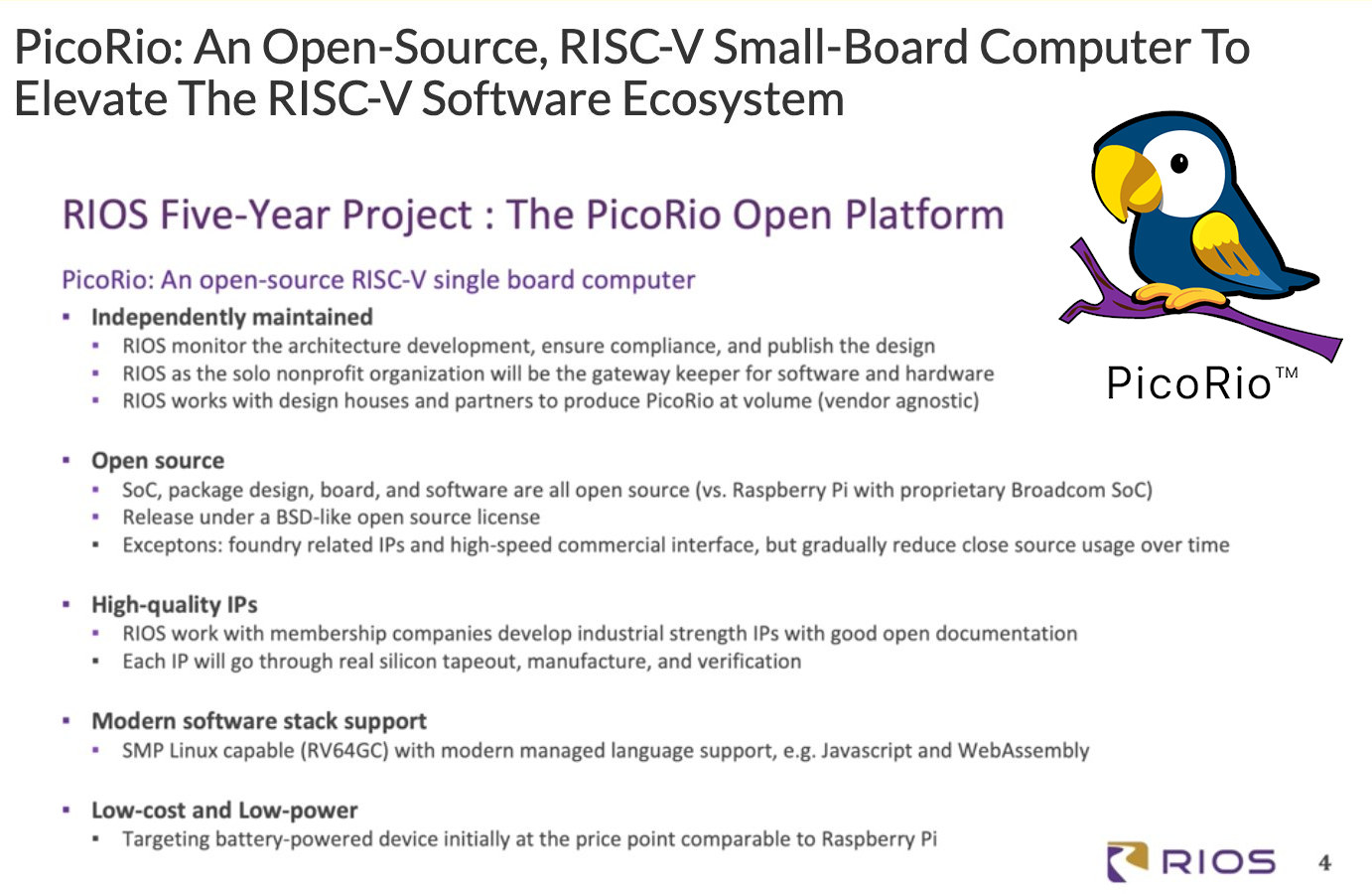 PicoRio Linux RISC-V SBC