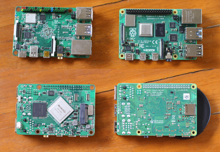 RockPi 4C vs Raspberry Pi 4 