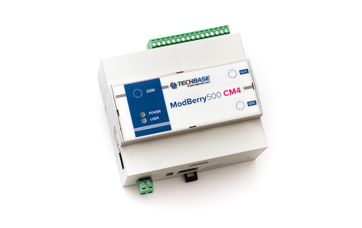 Modberry 500 CM4 DIN Rail industrial computer