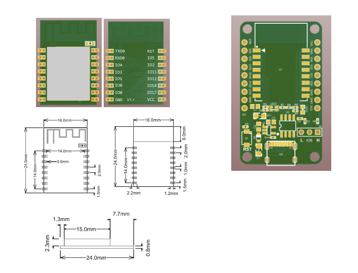 PineCone BL602 Board