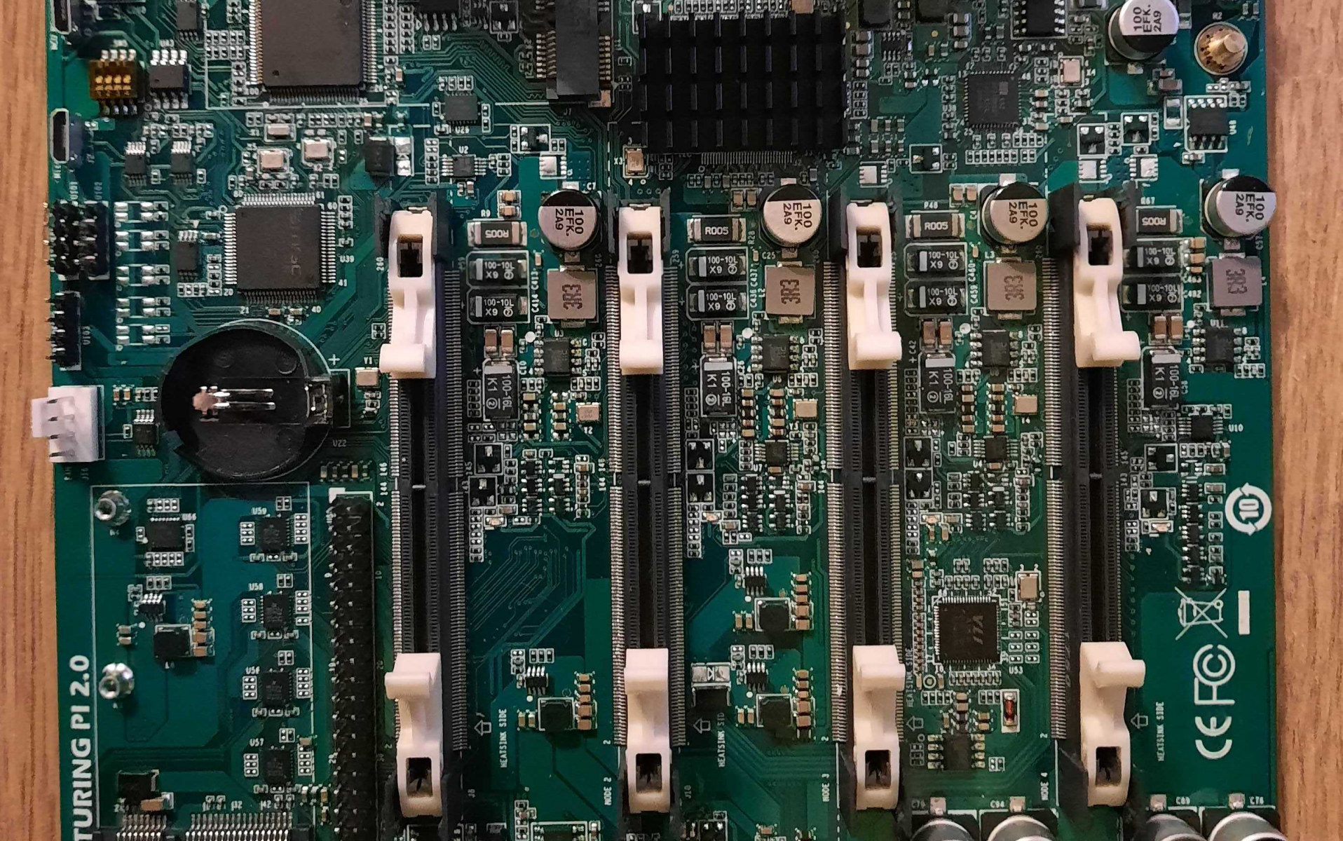 Turing Pi v2 mini-ITX cluster board