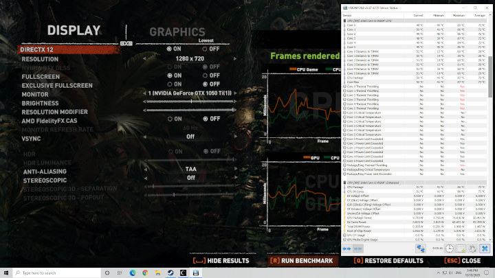 coffee lake windows thermal throttling