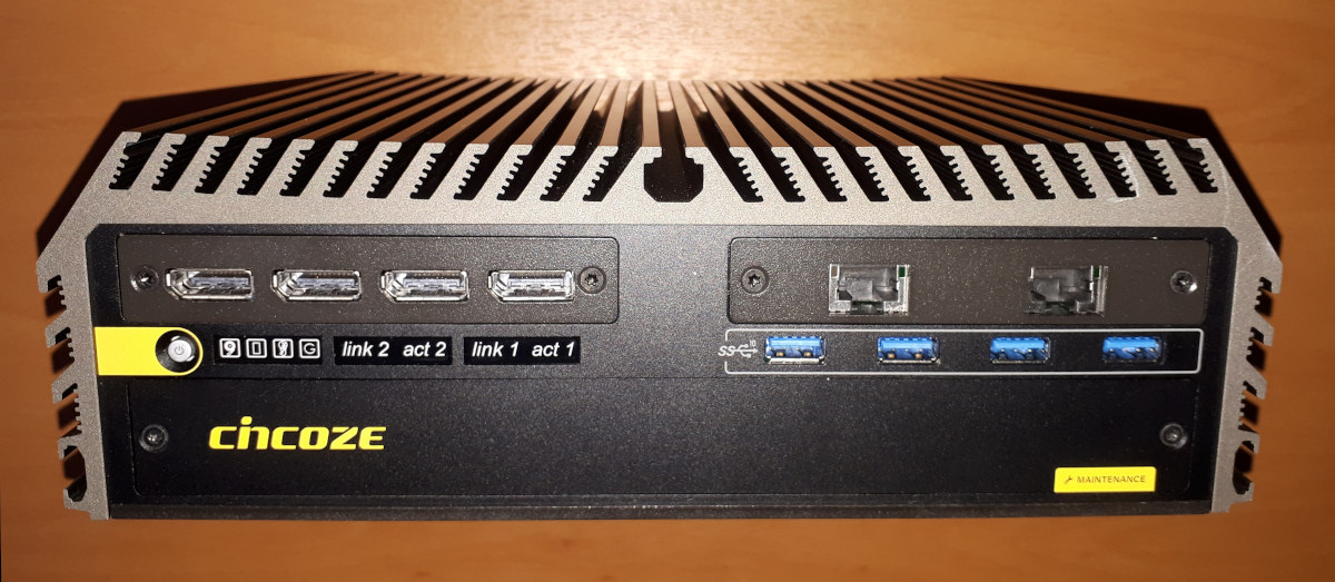 Cincoze gm-1000 embedded computer NVIDIA GPU