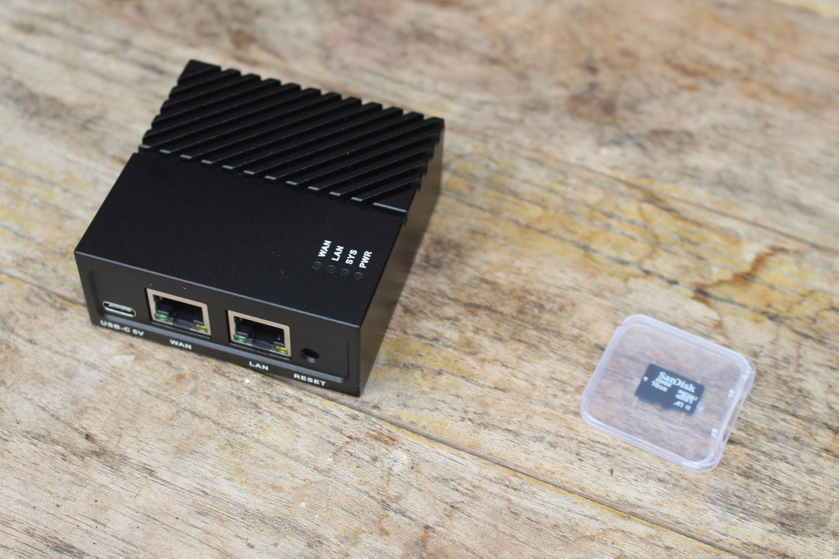 NanoPi R4S 16GB MicroSD card