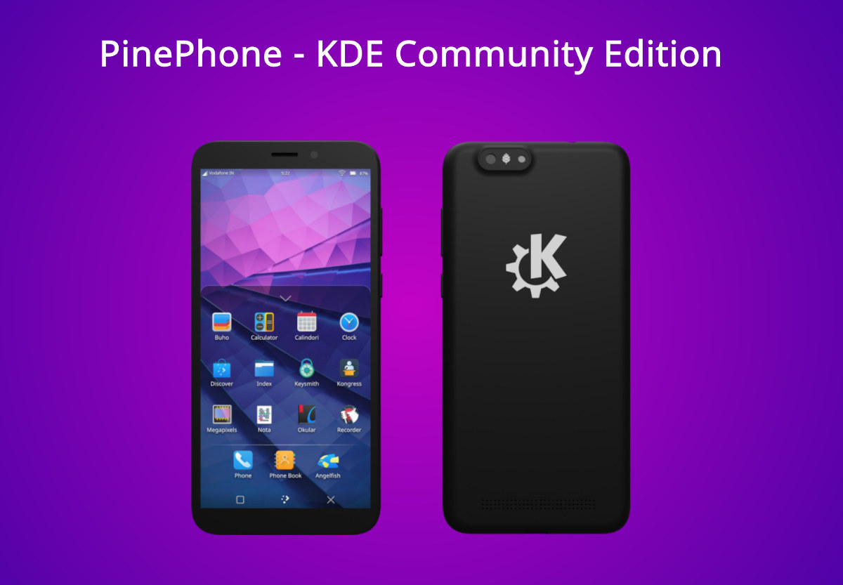 PinePhone KDE Community Edition