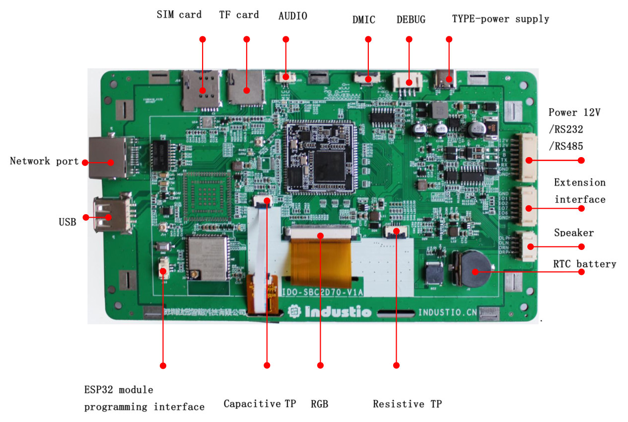 SSD201 smart display board