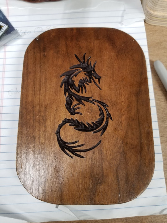 dragon inlay