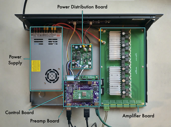  Placa de amplificador de audio Raspberry Pi 