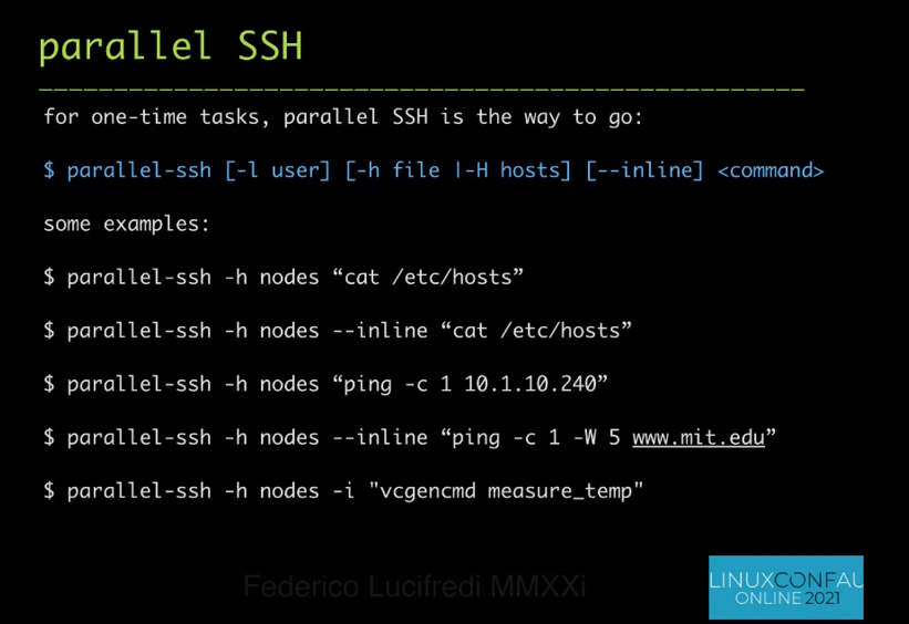 parallel-ssh