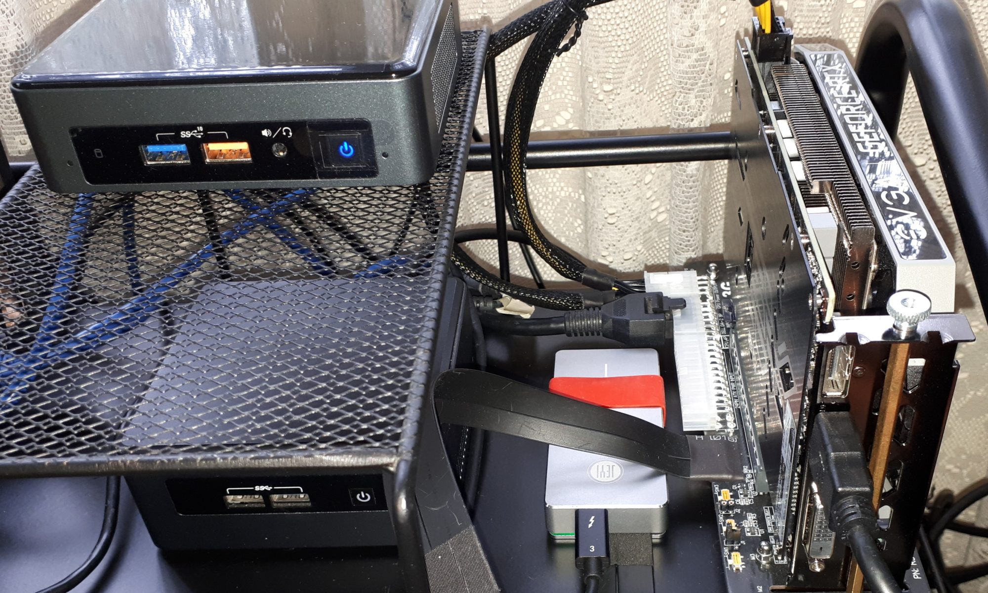 using r43sg egpu with mini PC