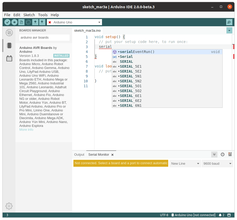 Arduino IDE 2.0