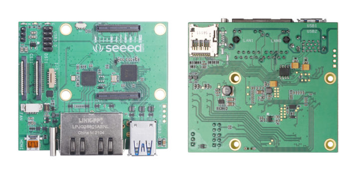 Placa portadora doble Gigabit Ethernet Raspberry Pi CM4