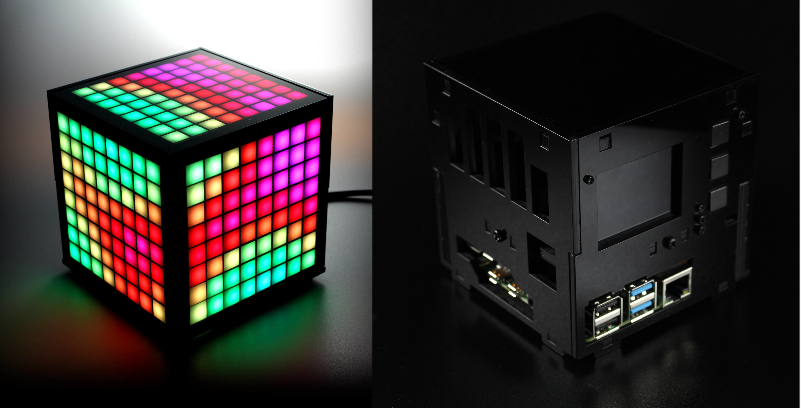 LumiCube Raspberry Pi LED Enclosure