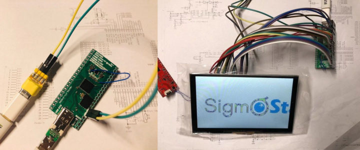 SSD210 board with RGB display