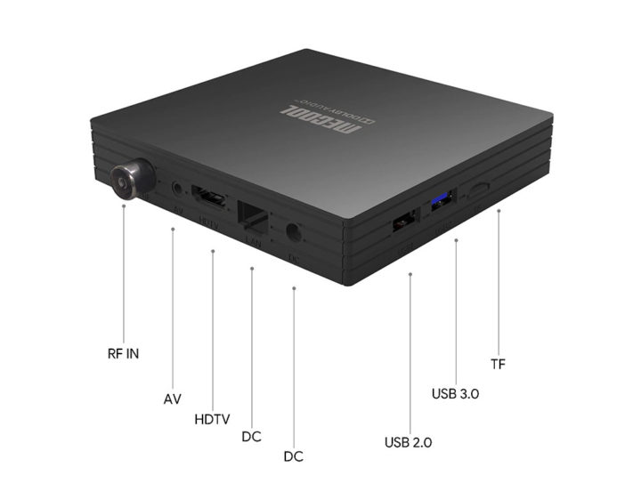 TV Box 4K AV1 con sintonizador DVB-T2
