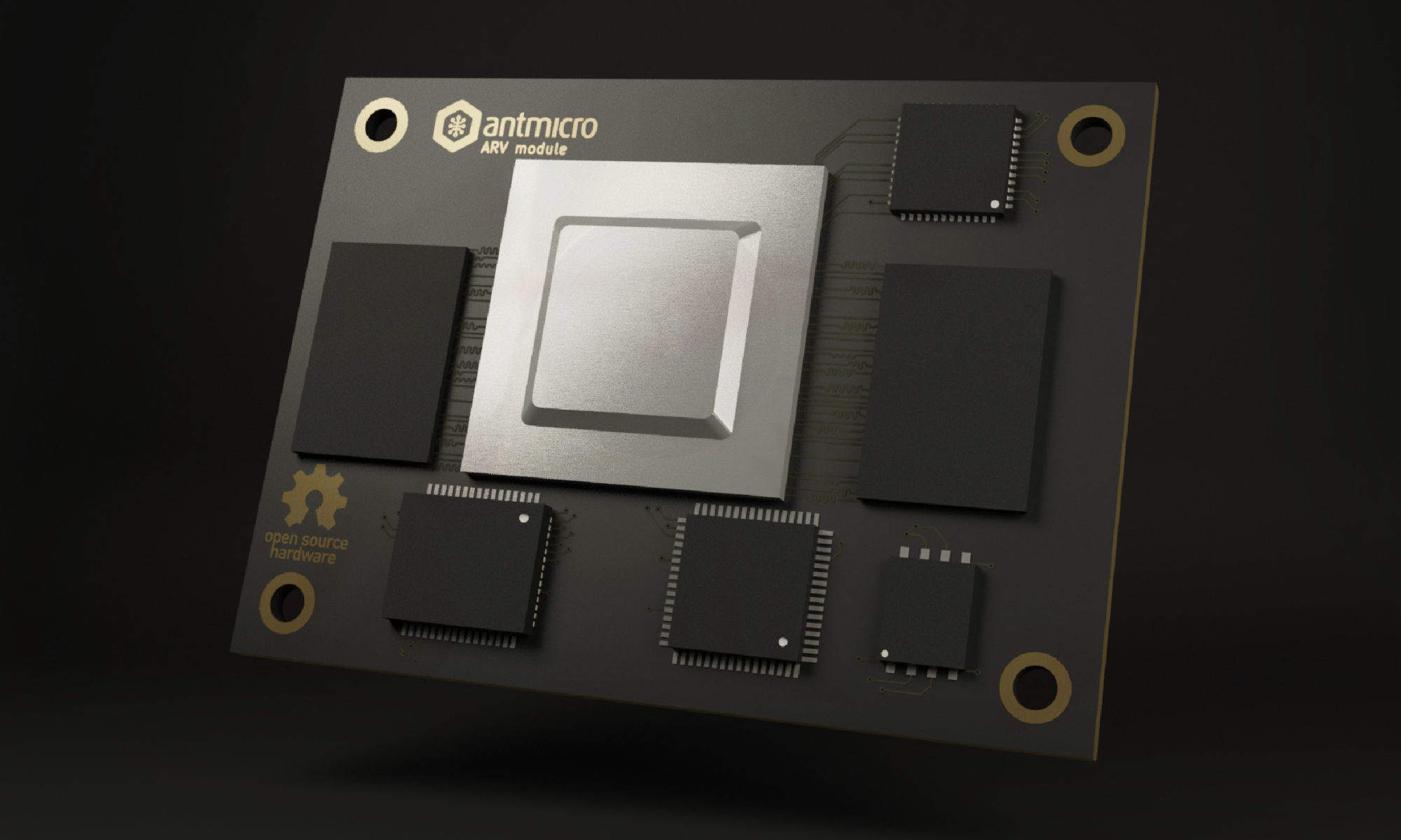Antmicro AVRSOM-RISC-V CPU Module