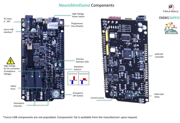 NeuroStimDuino specifications