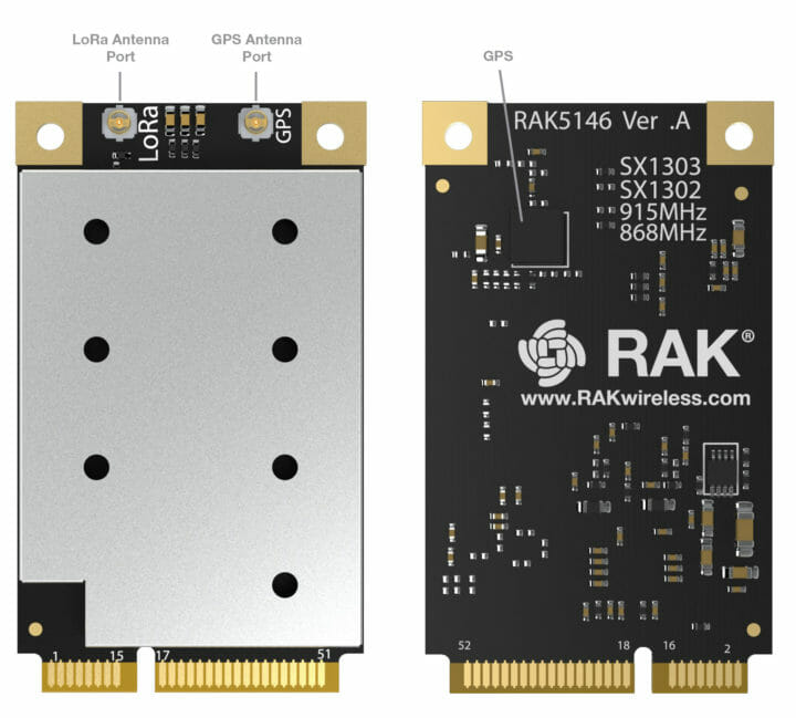 RAK5446 SX1303 concentrator