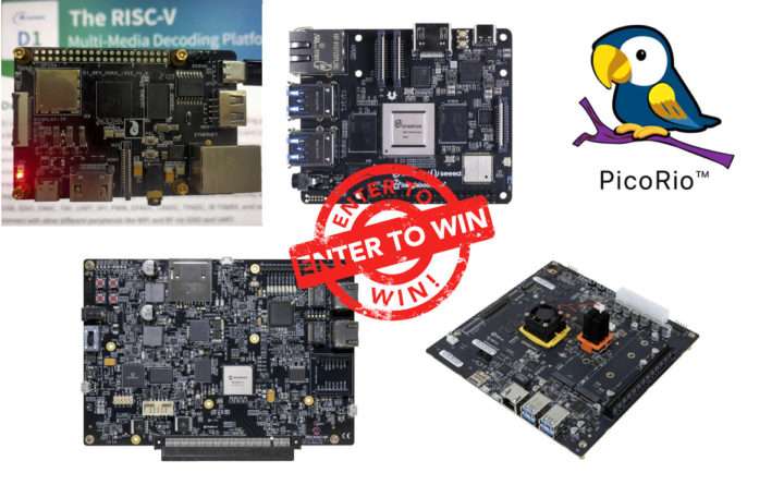 Sorteo de placa de desarrollo RISC-V