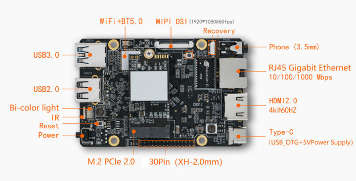 RK3566 single board computer