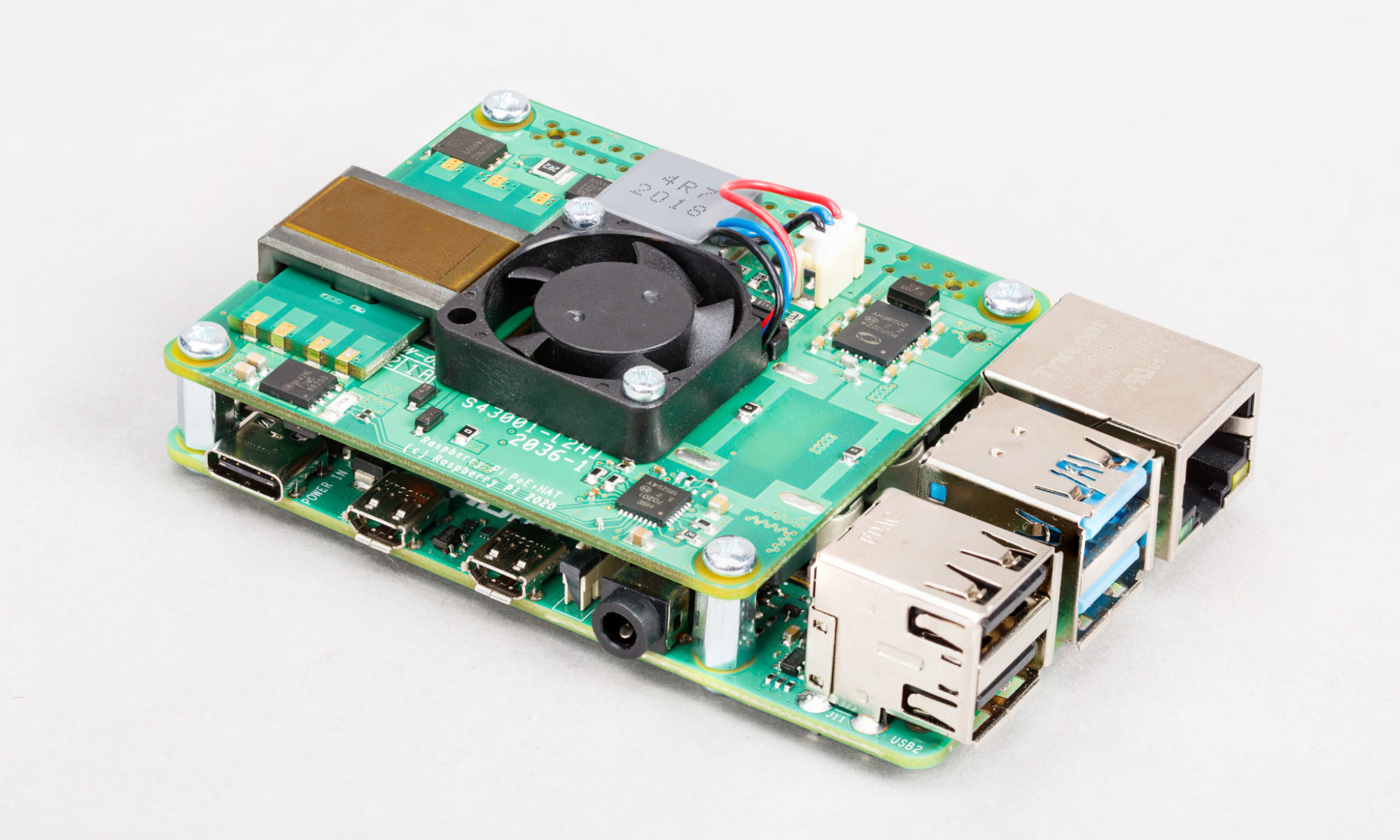 Raspberry Pi PoE Plus HAT Pi 4