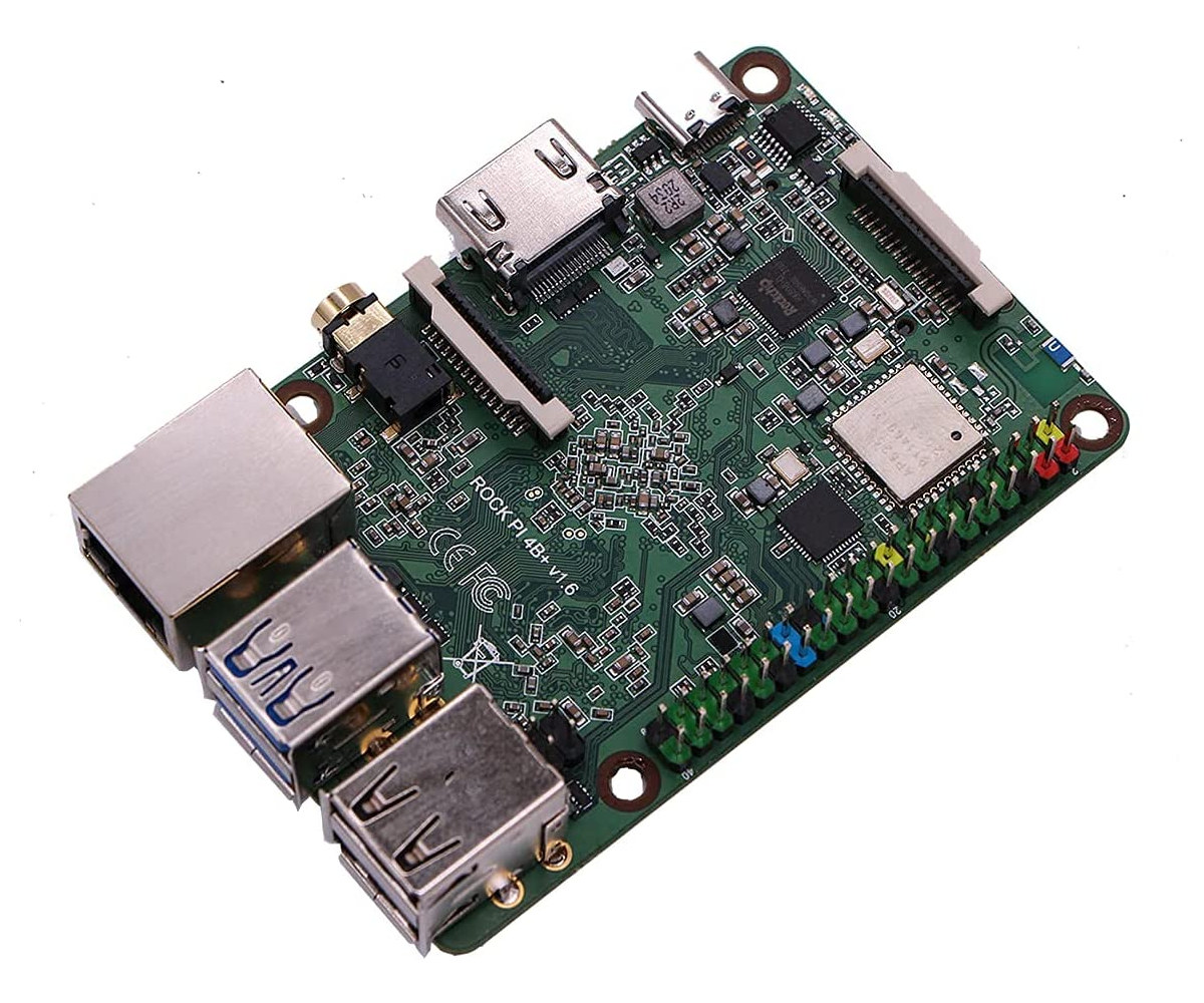 Rock Pi 4 Plus SBC gets Rockchip OP1 processor, eMMC flash pre-loaded with Twister OS Armbian