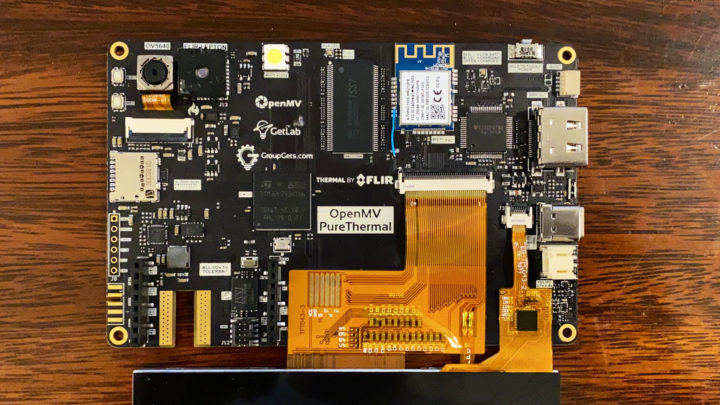 STM32H7 RGB thermal camera