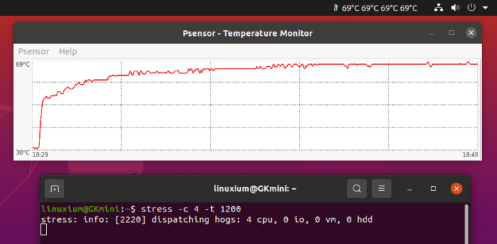 ubuntu stress test start