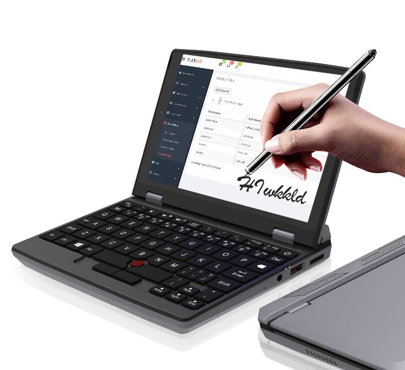7-inch touch screen mini laptop