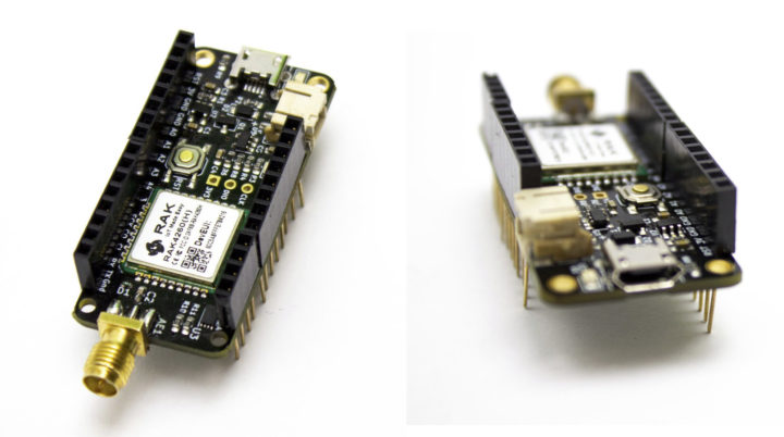 Feather-compatible LoRaWAN board