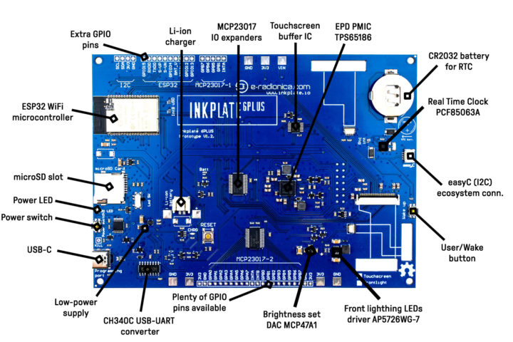 Inkplate 6PLUS board