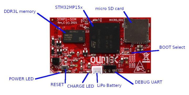 Olimex STMP15X-SOM