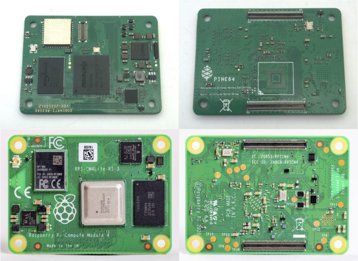 SOQuartz vs Raspberry Pi Compute Module 