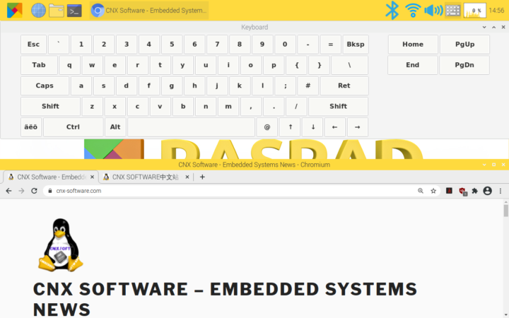 Raspad OS Keyboard