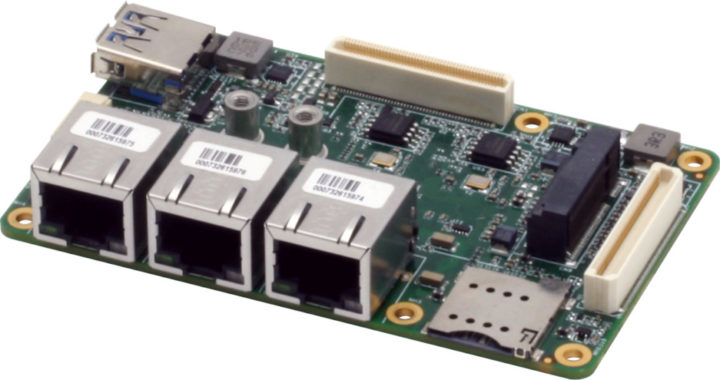 5G, triple Ethernet for UP Board