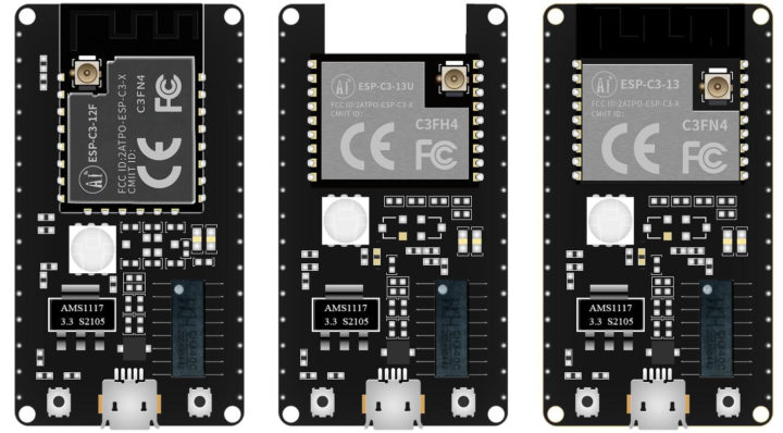 AI-Thinker ESP32-C3 development boards