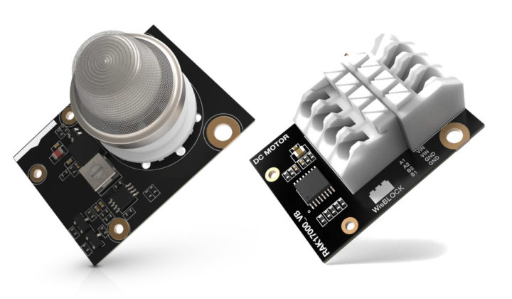 Gas sensor & DC-Motor Wisblock Modules