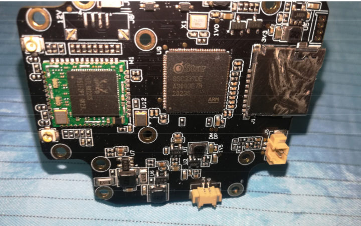 Mstar SSC337DE camera board