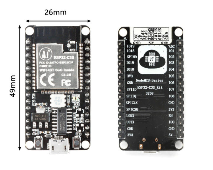 NodeMCU ESP32-C3S board