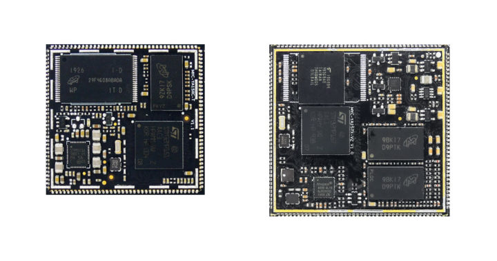 Smaller STM32MP1 SoM