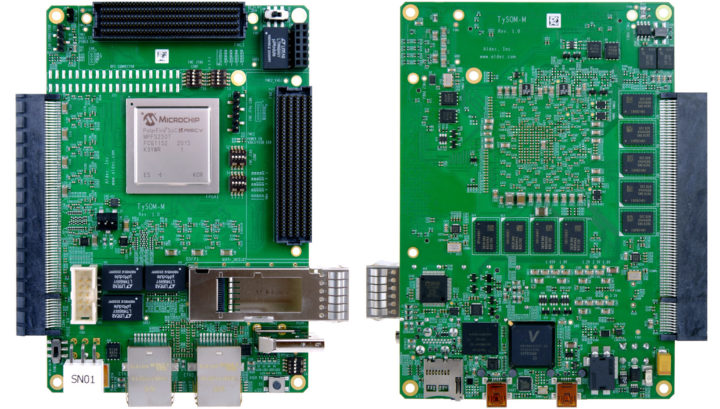 TySOM-M-MPFS250 embedded development board