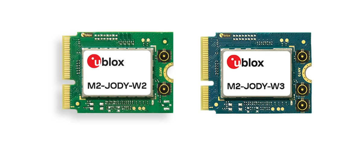 ublox wifi-6 & bluetooth 5 m2 cards