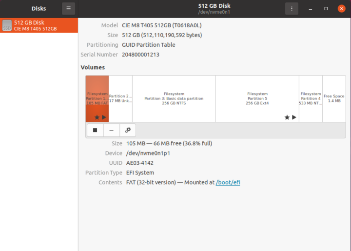 ubuntu disk management