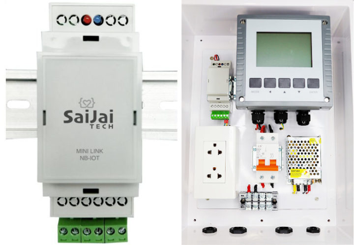 ESP32 IIOT node with NB-IoT, DIN Rail