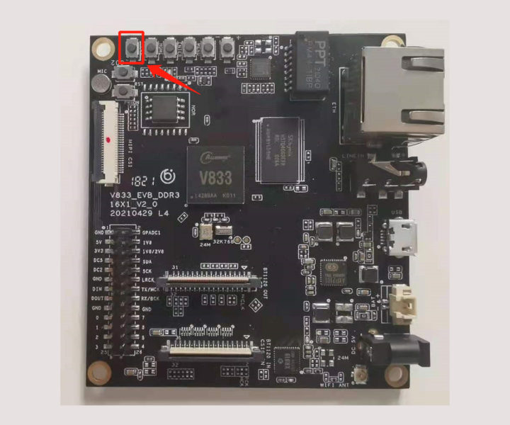 Allwinner V833 AI camera development board