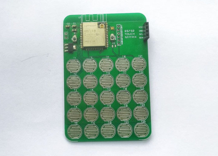 ESP32 Touch Matrix