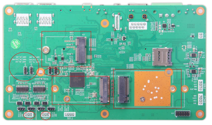 Jetson Nano Carrier Board with M2 sockets & UART