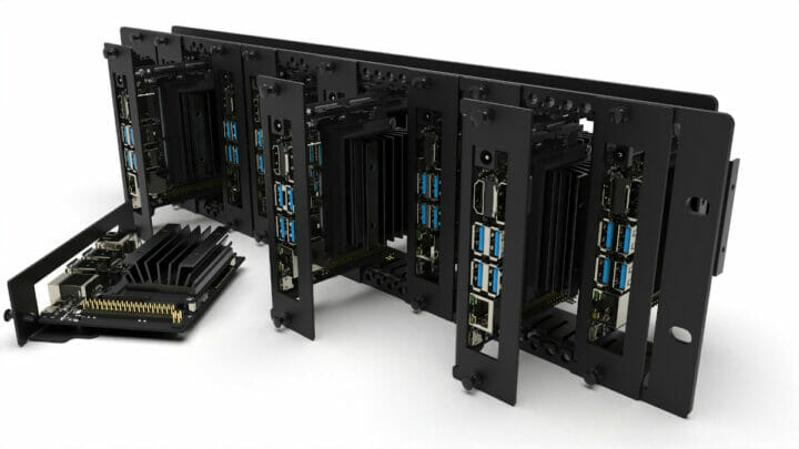 Jetson nano rack mount