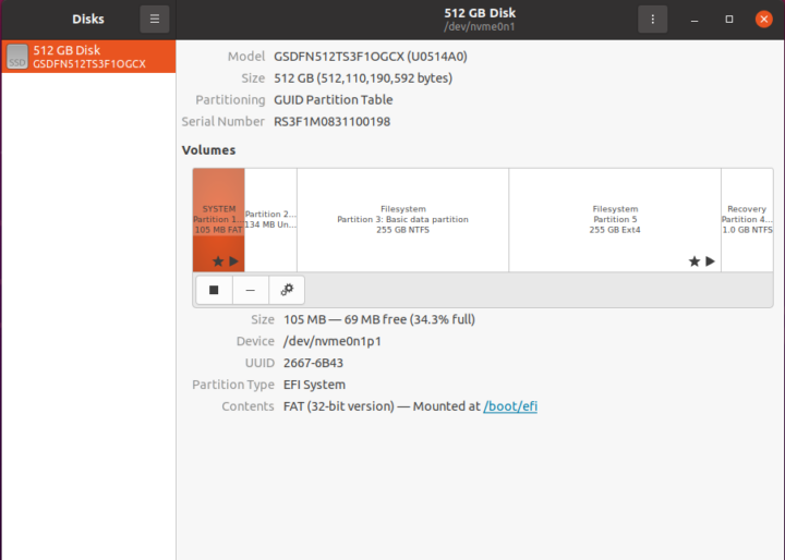 ubuntu disk management