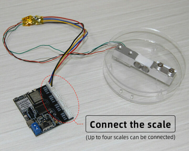 ESP32 LoRaWAN HX711 scale